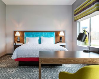 Hampton Inn & Suites by Hilton Mattoon - Mattoon - Bedroom