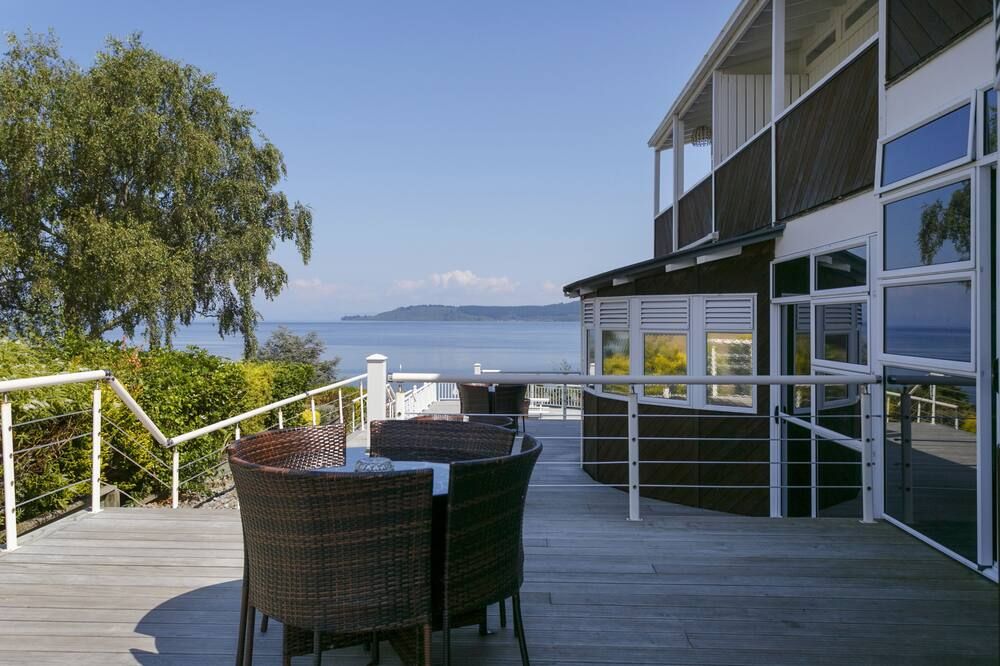 Taupo Thermal Motel And Spa ( Adults Only ) - טאופו - מרפסת