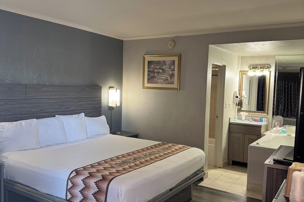 Blue Star Motel - Chicago Ridge - חדר שינה