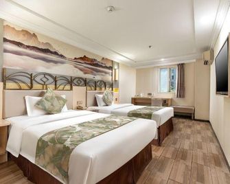 Yushe Hotel Guangzhou Sanyuanli Metro Station - Guangzhou - Bedroom
