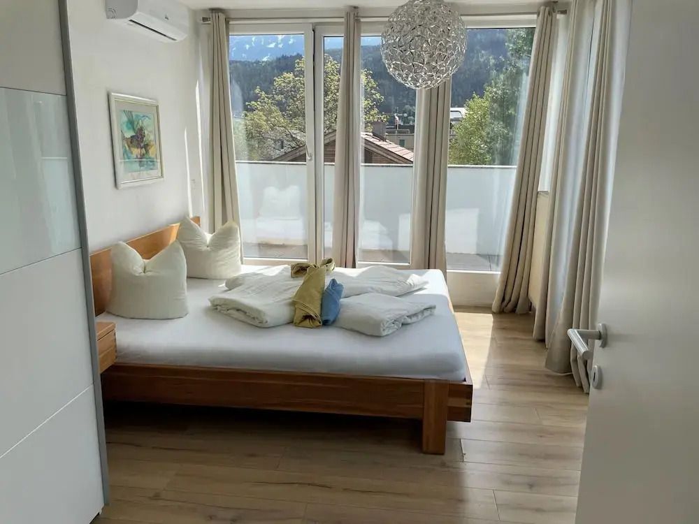 Apartment Innsbruck Near Bergisel Ski Jump - انسبروك - غرفة نوم