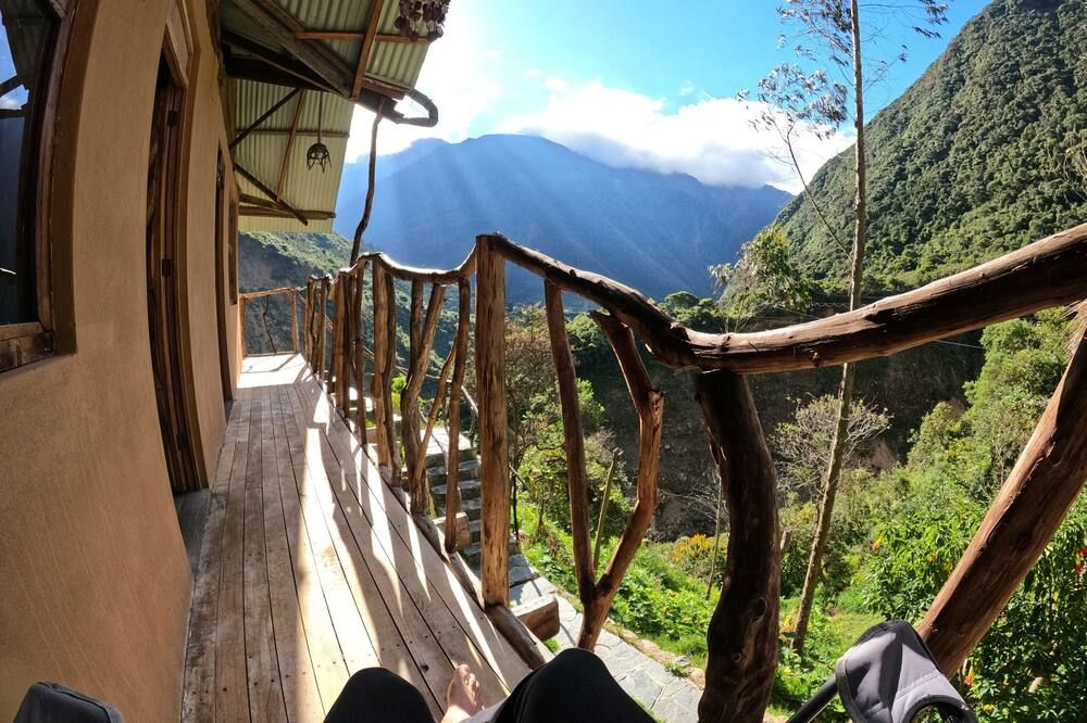 Salkantay Hostel Chaullay - Santa Teresa - מרפסת