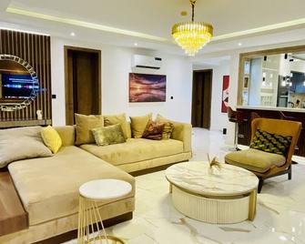 Exquisite 2 Bedroom Luxury Apartment in Lekki Phase 1, Lagos,Nigeria.\n - Ikoyi - Living room