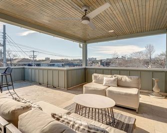 Cultured Coach - Music Row - Mins To Downtown - Nashville - Balkon