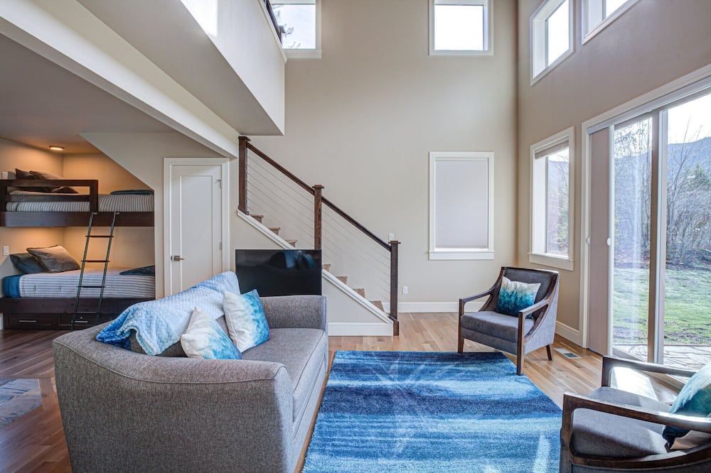 Newly built Modern Chalet Duplex - 2 - Brightwood - Sala de estar