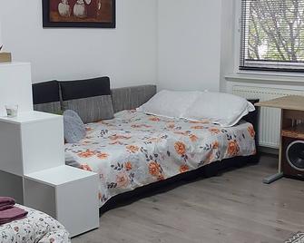 Charming 1-bedroom apartment with AC, WiFi in gorgeous Szeged - Szeged - Bedroom