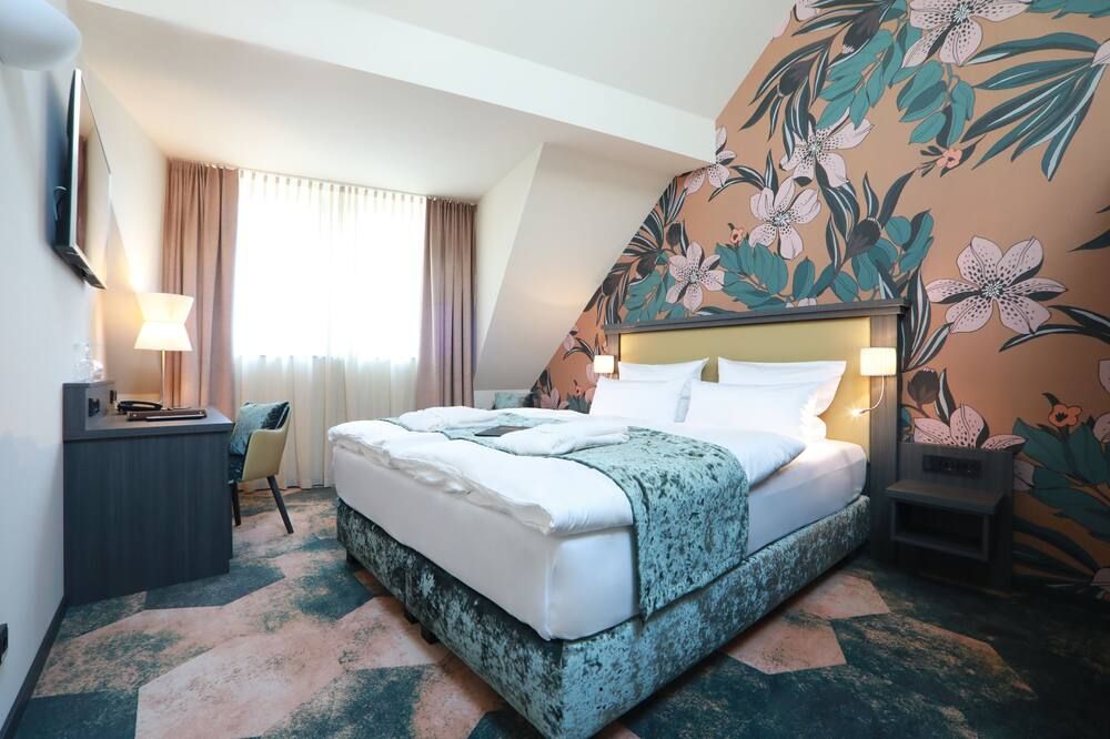 Spree. Hotel Am Hafen - 魯本瑙 - 臥室