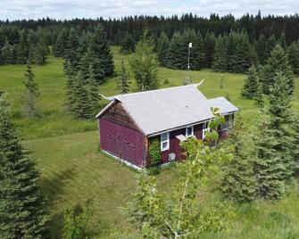 Cozy cabin near RMNP with screened-in deck, forest and meadow views - Onanole