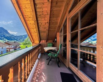 Petrushof Ferienwohnung Vogelspitz - Unterwössen - Balkon