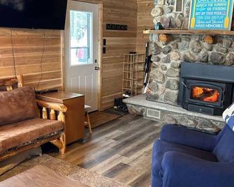 Adventure Cabin on Lake Ruth - Michigamme - Living room