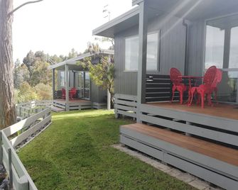 Little Forest Cabins with an awesome outlook. No 2 - Feilding - Patio