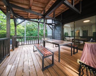 Shakunagedaira Condominium (No. 2 Cottage Area) - Inawashiro - Balcón
