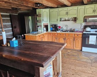 Rustic Cabin on Homestead Farm - Dobson - Cocina