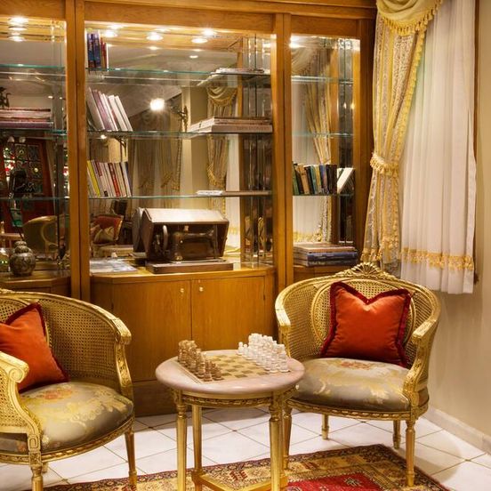 Lobby view of Valide Sultan Konagi