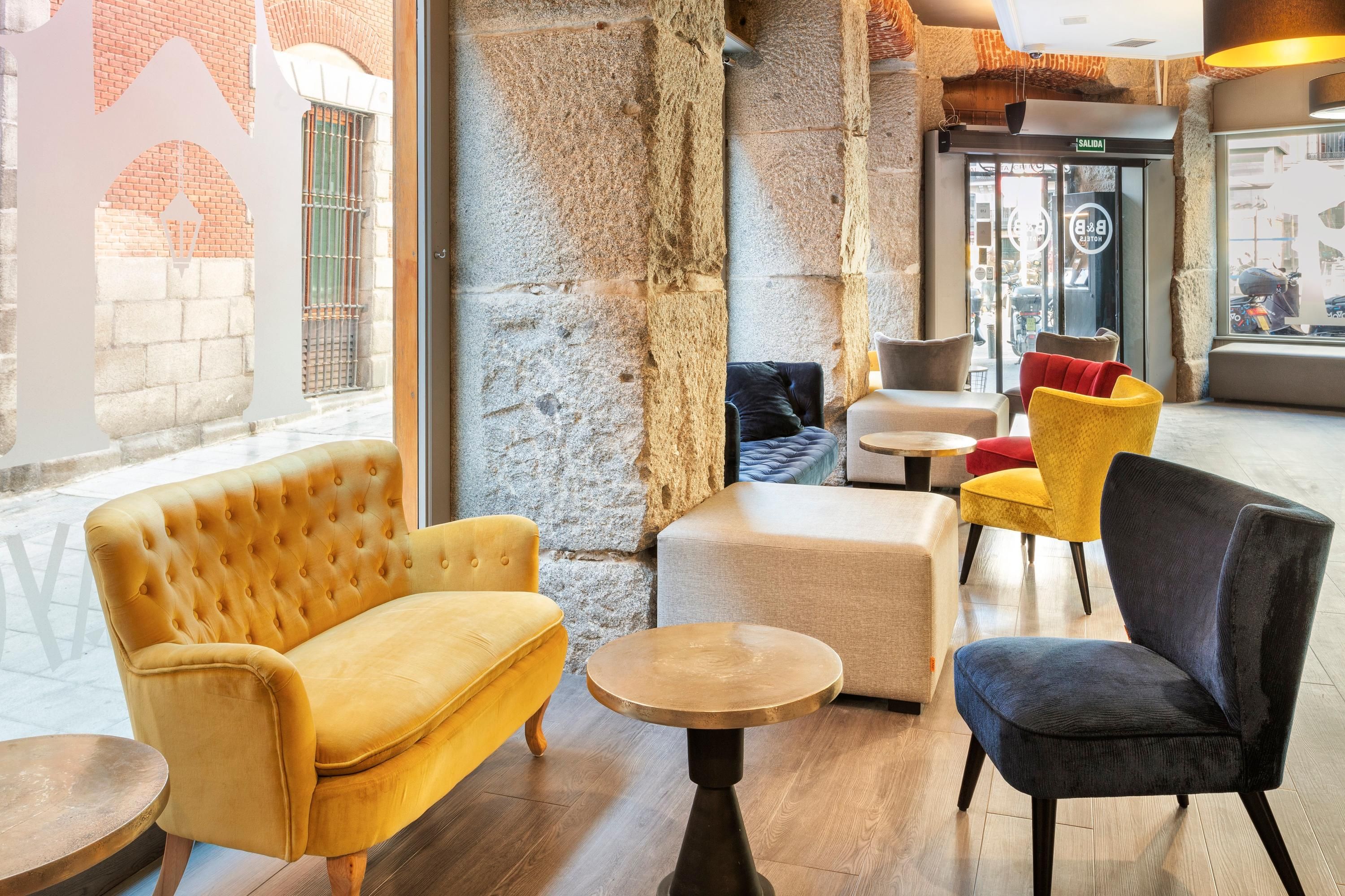 B&B Hotel Madrid Centro Plaza Mayor - מדריד - טרקלין