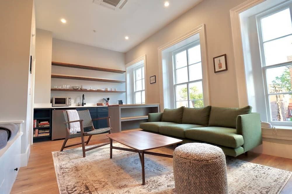 The Franklin Suite at Prince Street Inn - אלכסנדריה - סלון