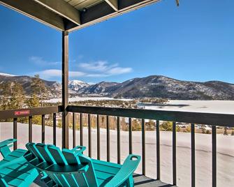 1 Mi to Grand Lake Updated Condo with Views and Deck! - Grand Lake - Balkon