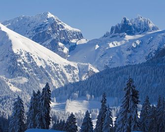 GRAND your home with common kitchens with self check-in - Engelberg - Außenansicht