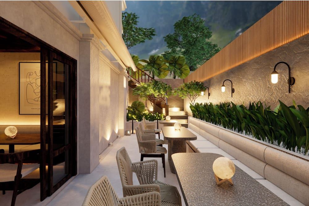 Nava Luang Prabang Hotel - 琅勃拉邦 - 陽台