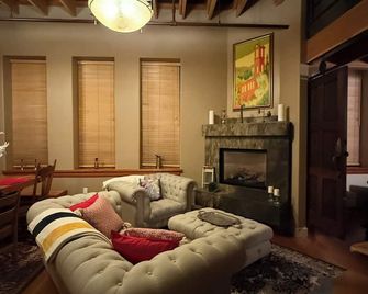The Old Firehall - 4 - Rossland - Living room