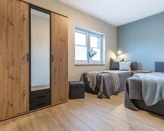 Vacation home for 6 guests with sauna, fireplace and lake view in Walchum - Dorpen - Slaapkamer