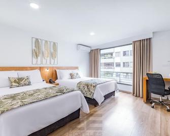 Leblon Suites Hotel - Medellín - Slaapkamer