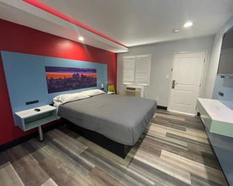 La Palma Motel, South Gate - Los Angeles area - South Gate - Schlafzimmer