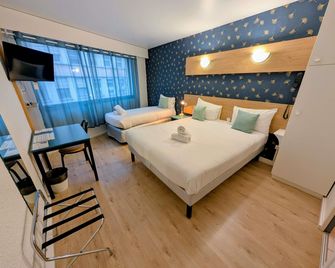 greet hotel Grenoble Centre Gare - Grenoble - Bedroom