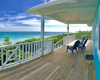 4 Beds,4 Baths! Ocean Views Every Room! Beautiful New Home On Breathtaking Beach - Great Guana Cay - Balcony