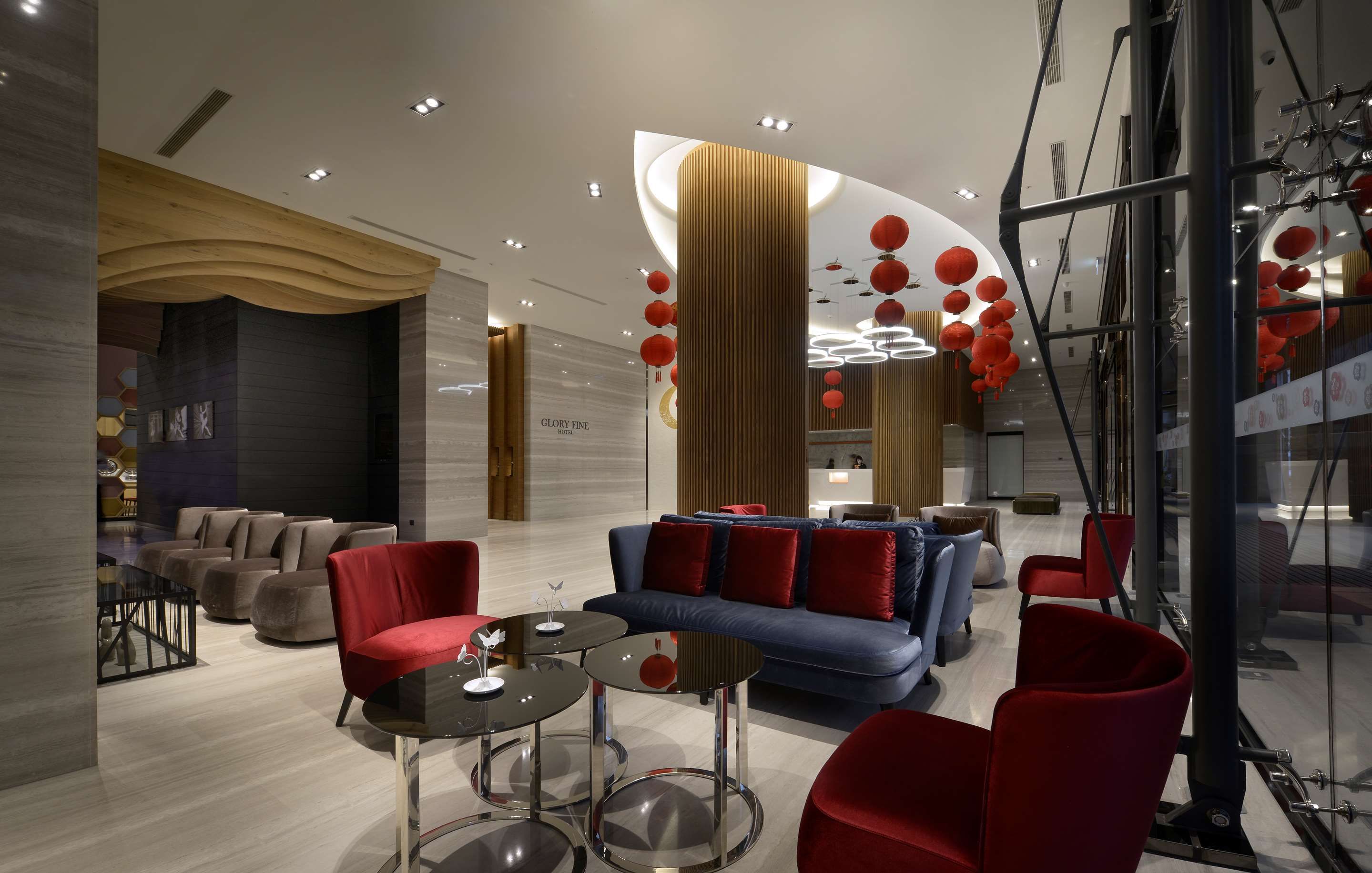 Lounge view of Golden Tulip Glory Fine Hotel