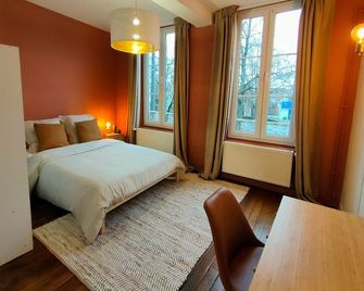 Atmosphere - Appartement 4 chambres au centre-ville Troyes avec parking - Mon Groom - Troyes - Bedroom