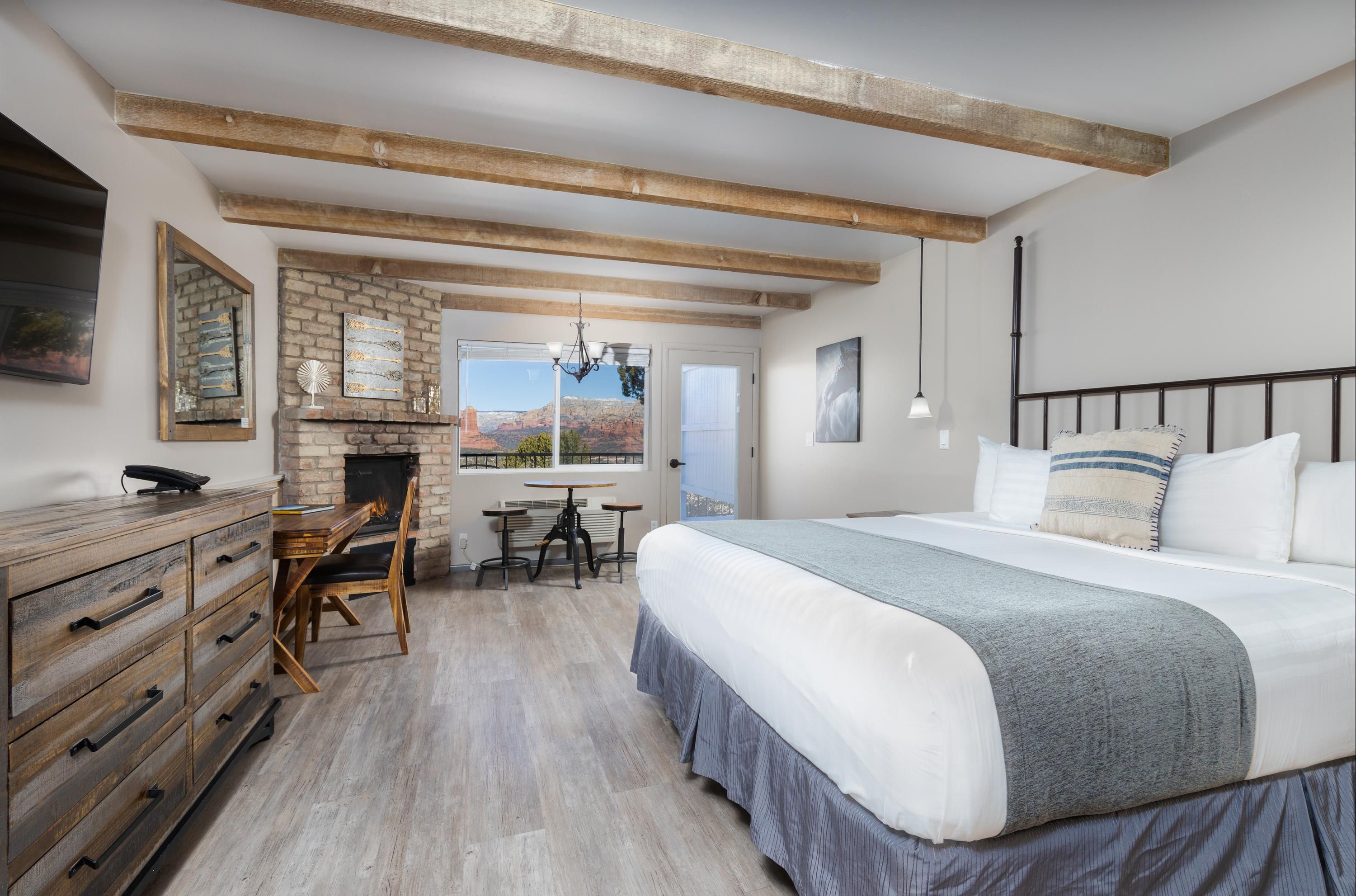 نزل سكاي رانش - سيدونا - غرفة نوم