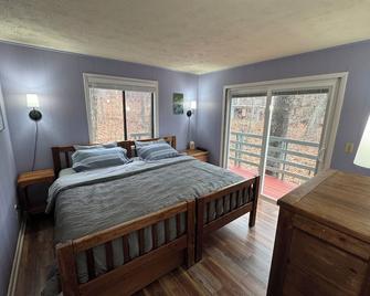 Snow! Hot Tub! Fast Wifi, Firepit! Hiking Off Property! 60\' Hdtv Cozy 4br House. - Nellysford - Bedroom