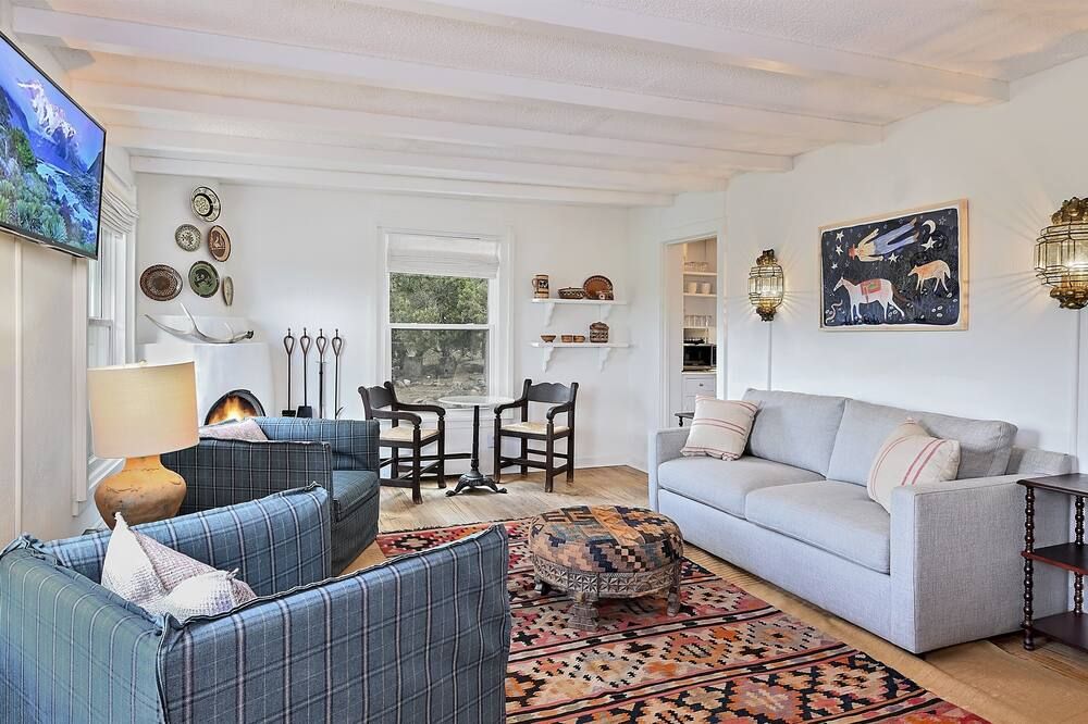 Tesuque Outpost |Casita H | Best views in Santa Fe - سانتا في - غرفة معيشة