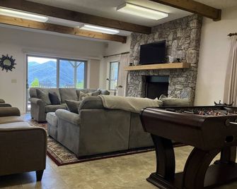 Million Dollar views from 360 wrap-around porch - Canton - Living room