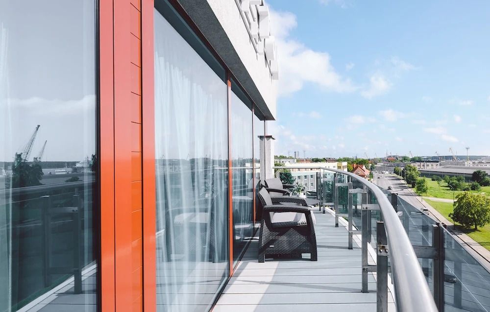 Dunetton - self check-in hotel - كلايبيدا - شرفة