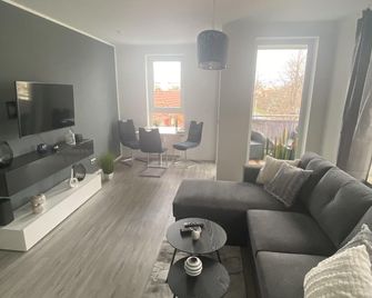 Apartment Am Grünen Park - Érfurt - Sala de estar