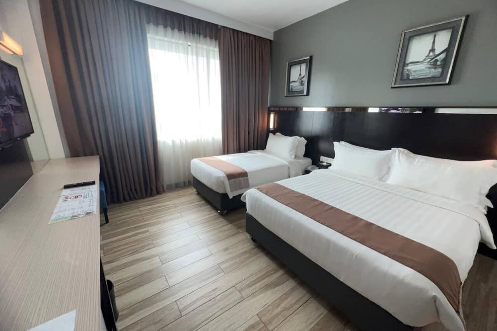 Dreamtel Kota Kinabalu - קוטה קינבאלו - חדר שינה