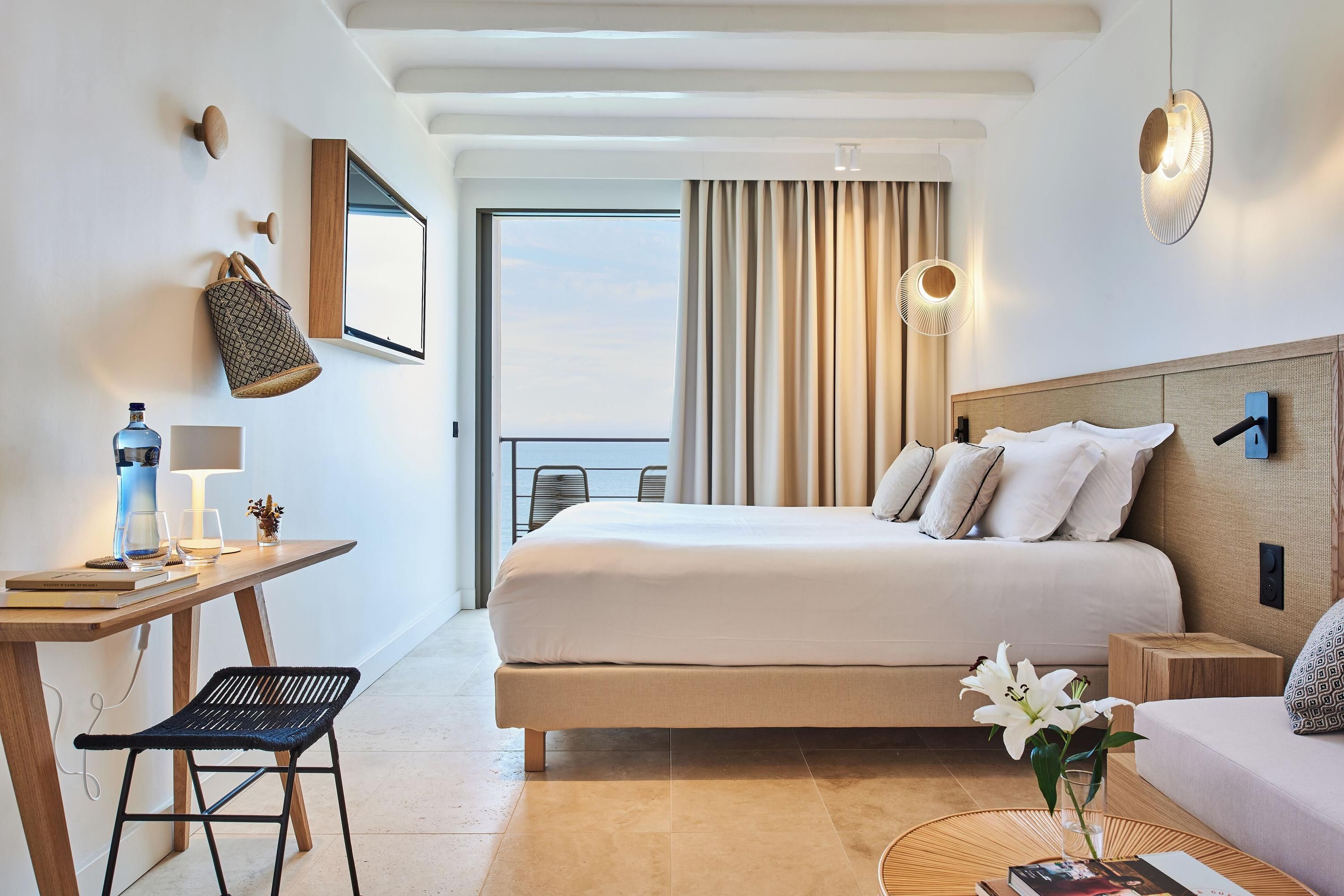 Les Roches Brunes - Collioure - Schlafzimmer