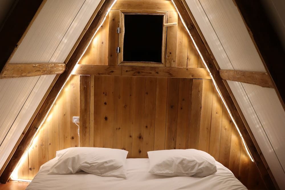 بانانا إيكو كامب - انغرا دو هيرويسمو - غرفة نوم