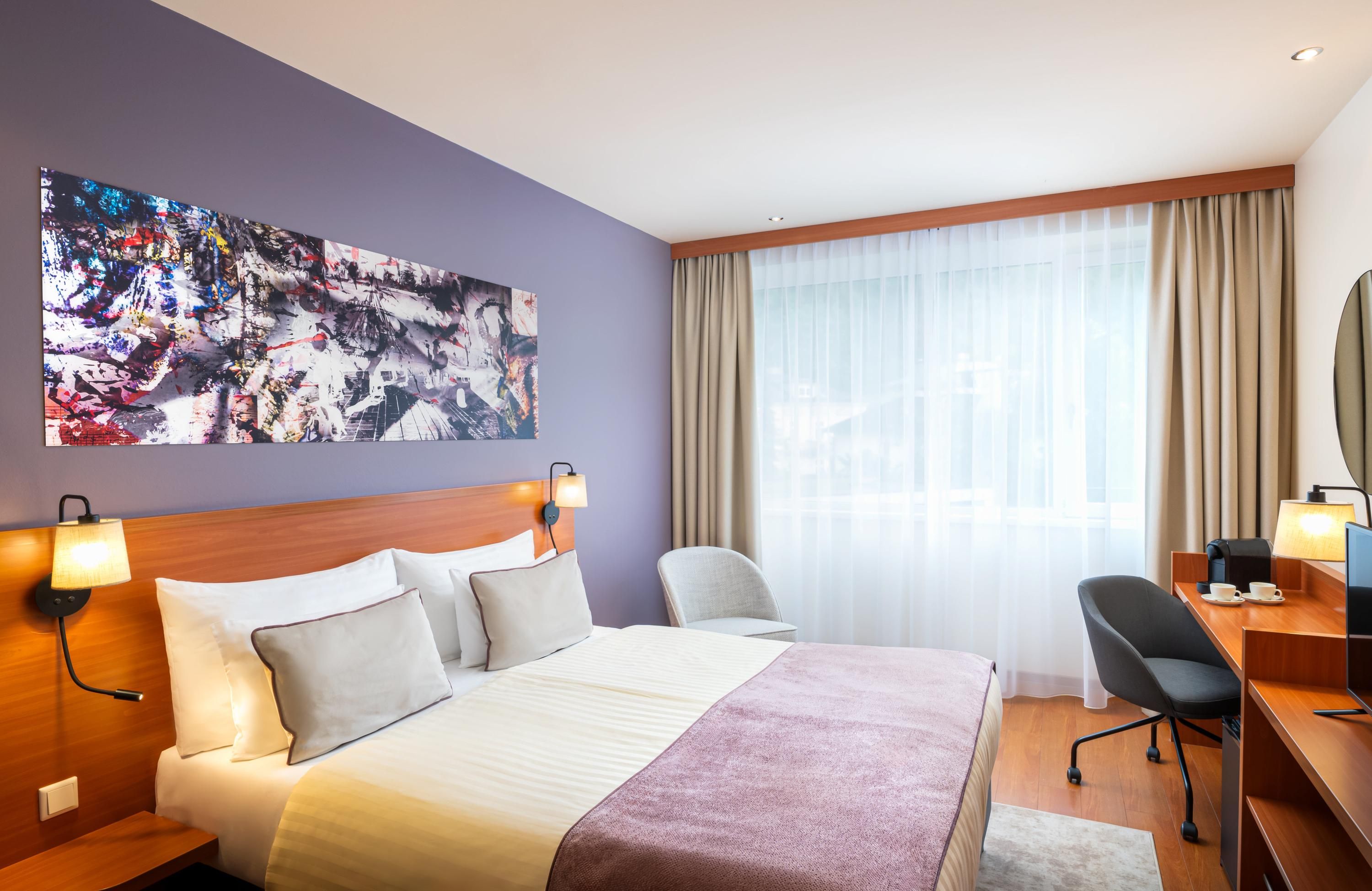 Leonardo Hotel Salzburg City Center - זלצבורג - חדר שינה