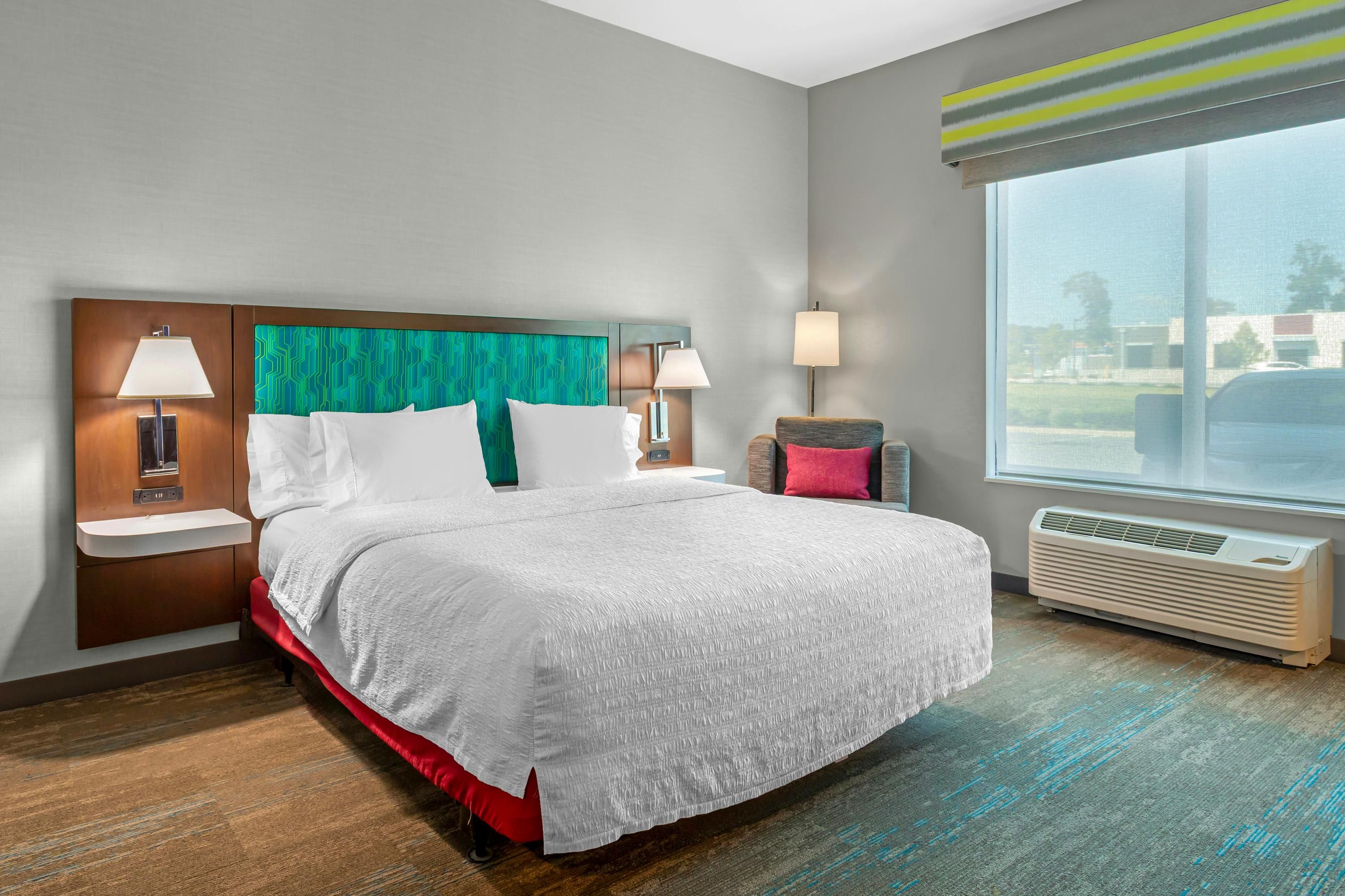 Hampton Inn & Suites by Hilton Alachua I-75 - Alachua - Slaapkamer
