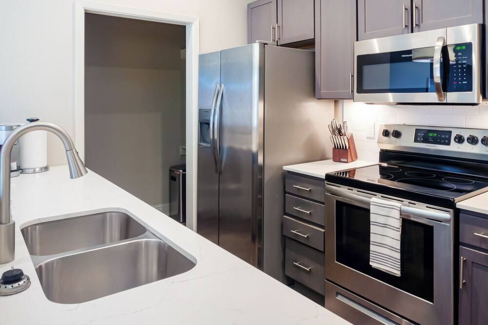 Arts District Apartments By Landing - Tulsa - Keuken