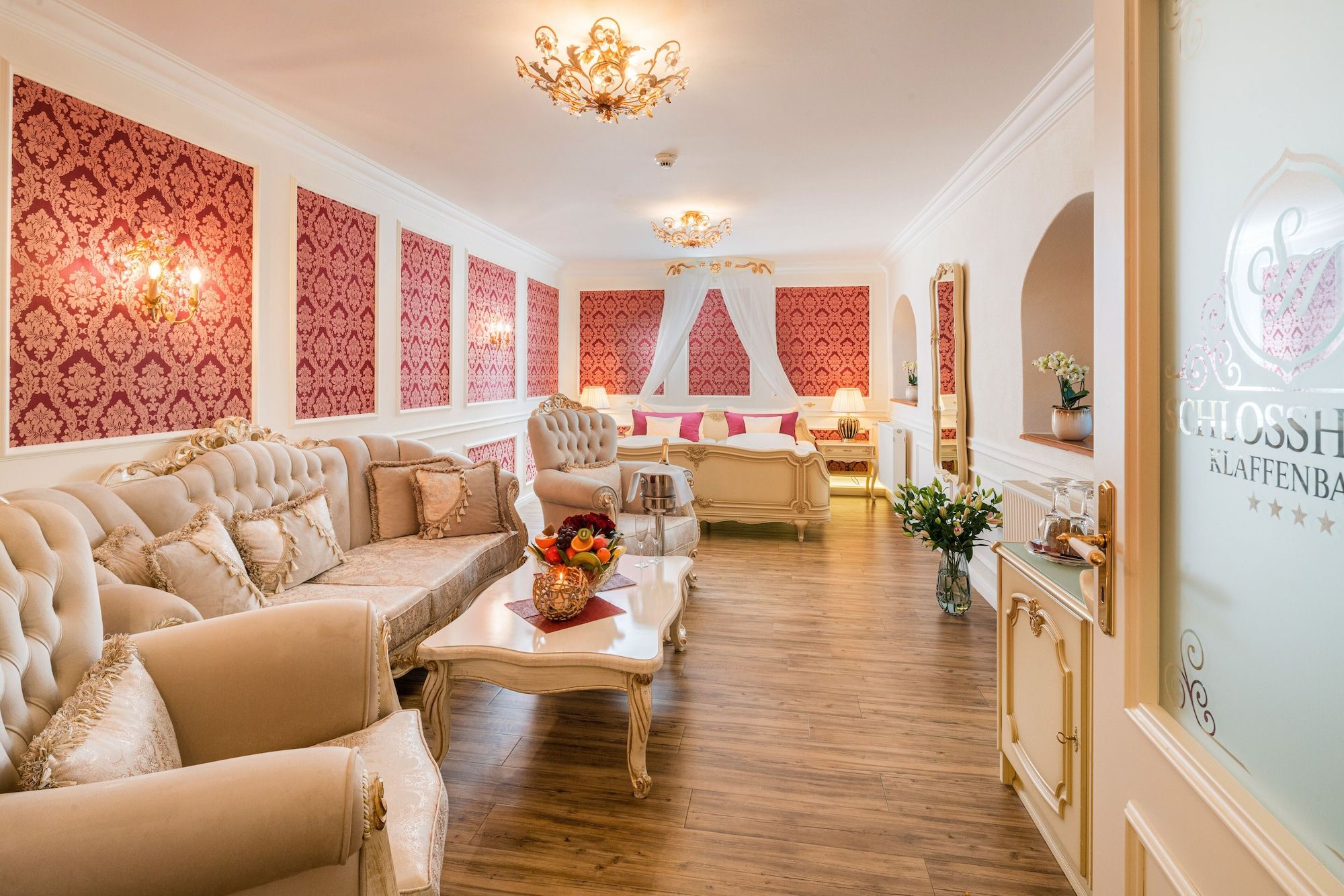 واسيرشلوس كلافينباتش شلوسهوتل - تشمنيتز - غرفة معيشة