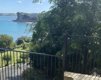 Superb Clifftop Flat with views back to Auckland - Whangaparaoa - Balcony