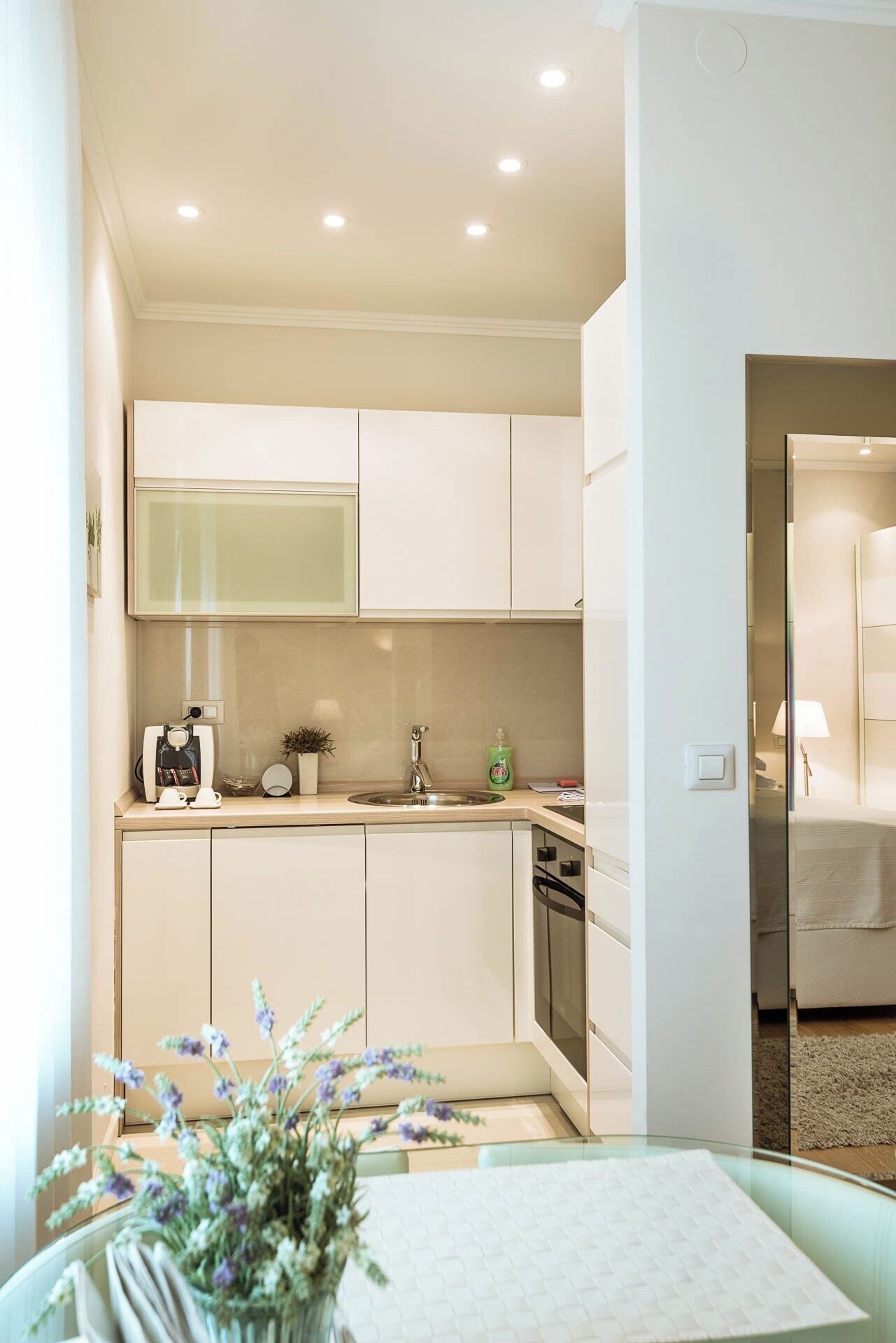 Kitchen view of Madison Luxury Apartments & Rooms