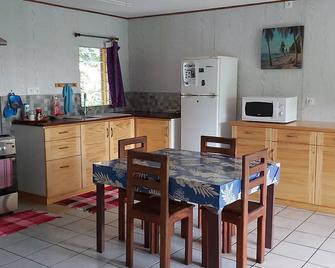 Raihei rental Bora Bora - Fa'anui - Sala pranzo
