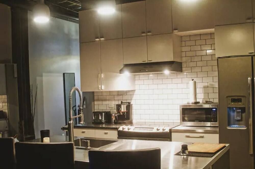 Premier Loft Downtown Detroit - דטרויט - מטבח