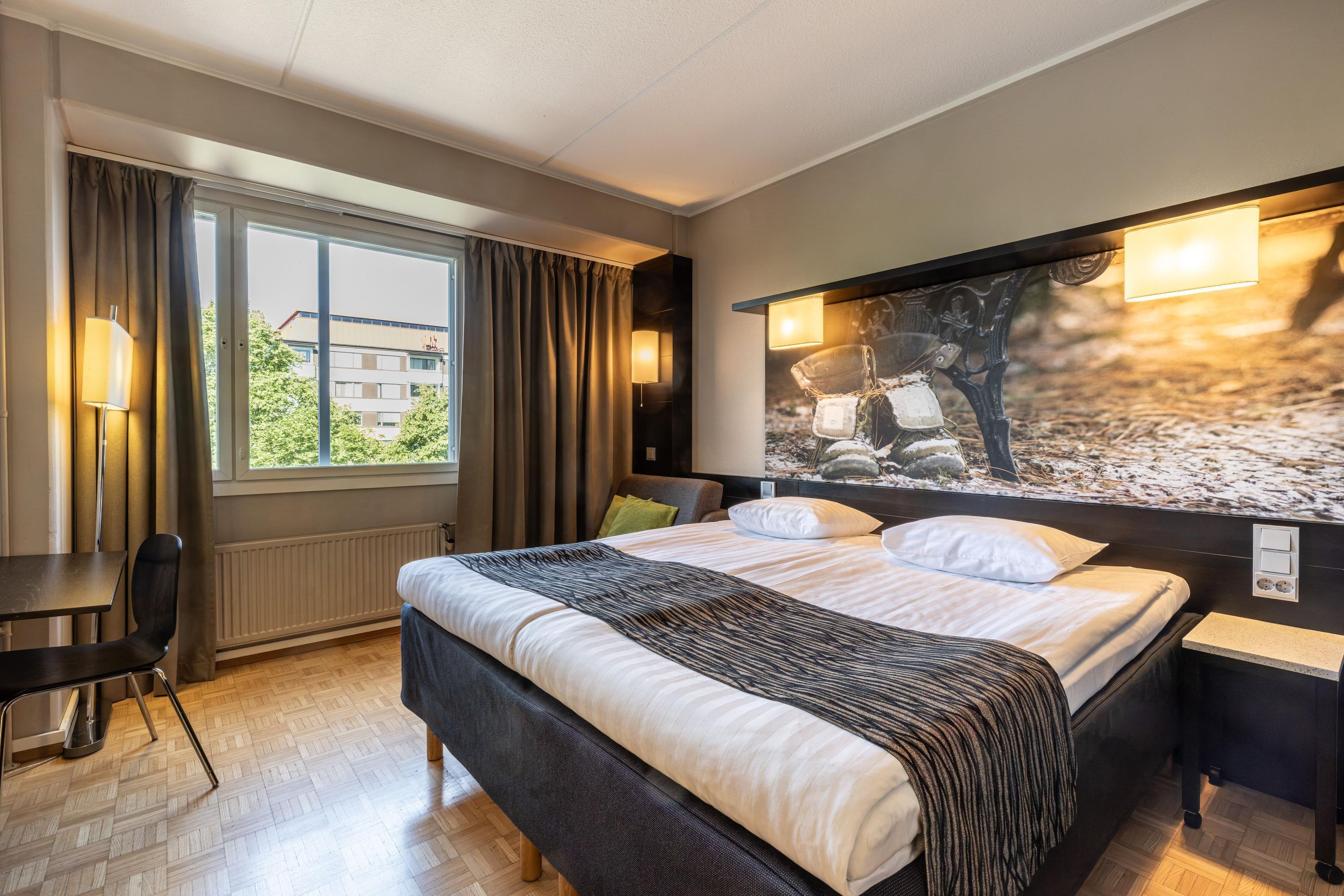 Scandic Tampere Hämeenpuisto - טמפרה - חדר שינה