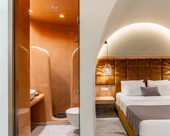 Perla Nera Suites - Thera - Bedroom